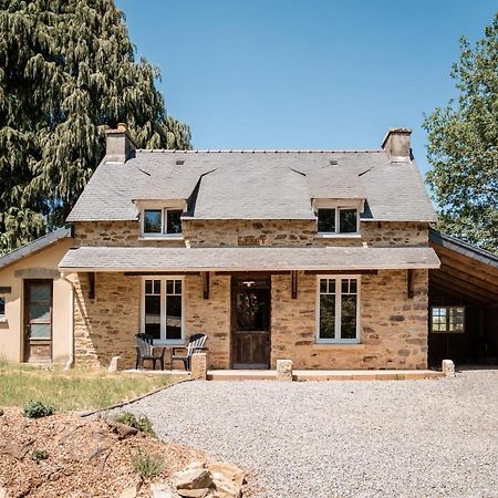 Cottage Breton - Gite De Charme En Centre Finistere Plonévez-du-Faou Exterior foto